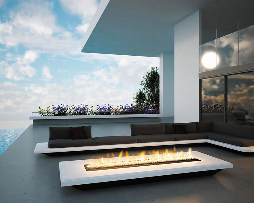 FOCUS GAS FIRE PIT OUTDOOR